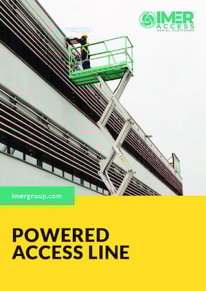 Kolové nůžkové plošiny Imer IM 5980 AC