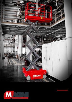 Kolové nůžkové plošiny MAGNI ES0607EP