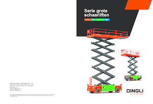 Kolové nůžkové plošiny Dingli JCPT1523MRT2