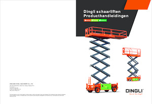 Kolové nůžkové plošiny Dingli JCPT3225HRT