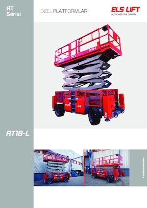 Kolové nůžkové plošiny ELS Lift RT 18-L