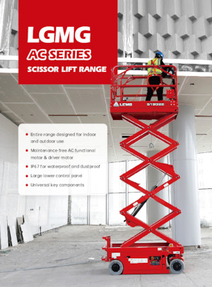 Kolové nůžkové plošiny LGMG  S4650E