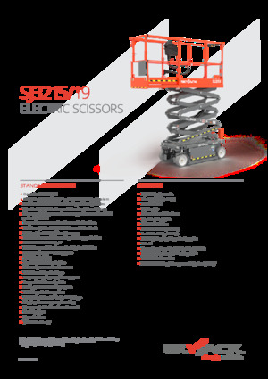 Kolové nůžkové plošiny Skyjack SJ3215 