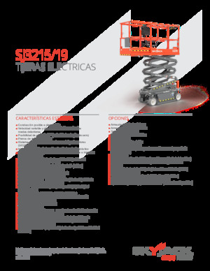 Kolové nůžkové plošiny Skyjack SJ3219 