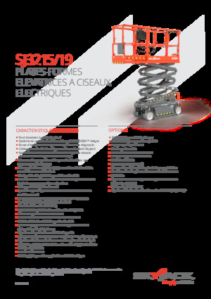 Kolové nůžkové plošiny Skyjack SJ3219 