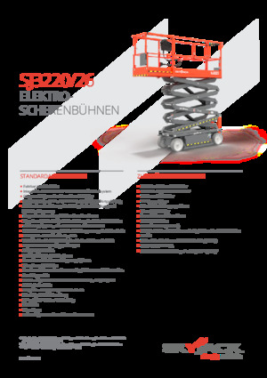 Kolové nůžkové plošiny Skyjack SJ3226 