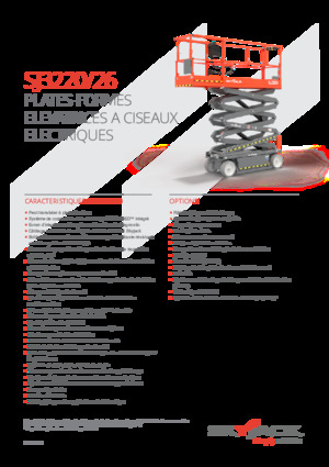 Kolové nůžkové plošiny Skyjack SJ3226 