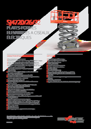 Kolové nůžkové plošiny Skyjack SJ4732 