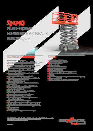 Kolové nůžkové plošiny Skyjack SJ4740 