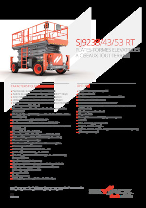 Kolové nůžkové plošiny Skyjack SJ9243 RT