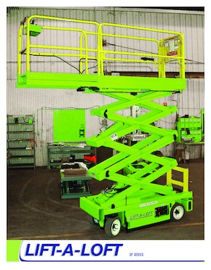 Kolové nůžkové plošiny Lift-A-Loft SPN13 - SPL
