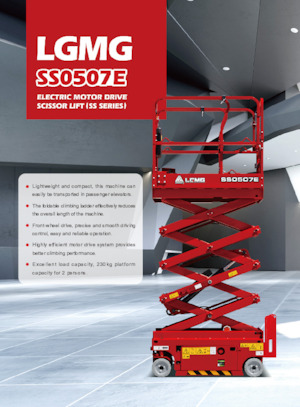 Kolové nůžkové plošiny LGMG  SS0507E 