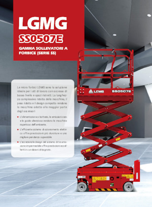 Kolové nůžkové plošiny LGMG  SS0507E 