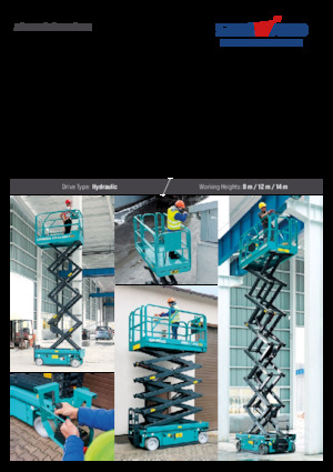 Kolové nůžkové plošiny Sunward SWSL 0807 HD