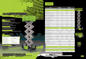 Kolové nůžkové plošiny Zoomlion ZS1218RT