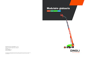 Kolové teleskopické pracovní plošiny Dingli BT41RT