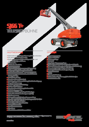 Kolové teleskopické pracovní plošiny Skyjack SJ 66 T+