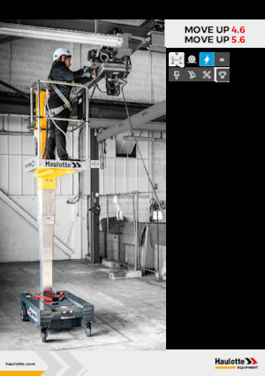 Sloupové pracovní plošiny Haulotte Move Up 5.6 