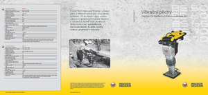 Vibrační pěchy naftové a benzínové Wacker BS 60-2, 11