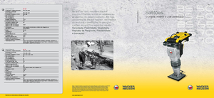 Vibrační pěchy naftové a benzínové Wacker BS 60-2, 11