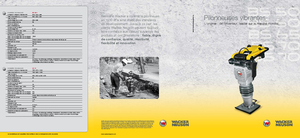 Vibrační pěchy naftové a benzínové Wacker BS 60-2, 11