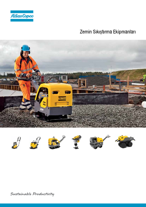 Vibrační pěchy naftové a benzínové Atlas Copco LT 7000