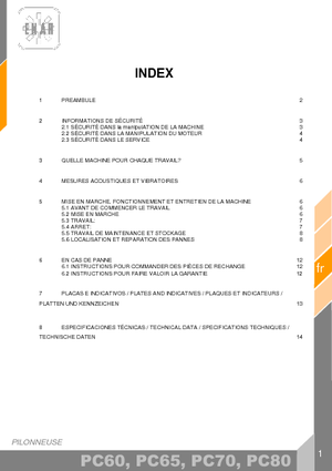 Vibrační pěchy naftové a benzínové Enar PC 60 H4T