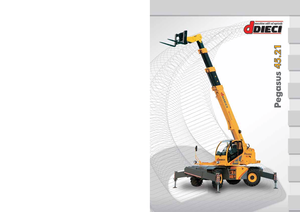 Teleskopické nakladače s horní konstrukcí Dieci Pegasus 45.21