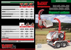 Štěpkovače Bugnot CBB 300 A80