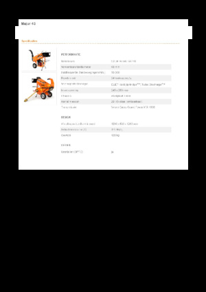 Štěpkovače Eliet Major 4S