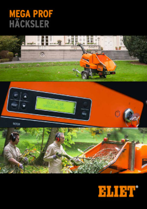 Štěpkovače Eliet Mega Prof