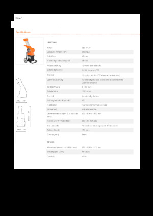 Štěpkovače Eliet NEO³