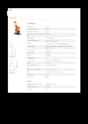 Štěpkovače Eliet NEO³