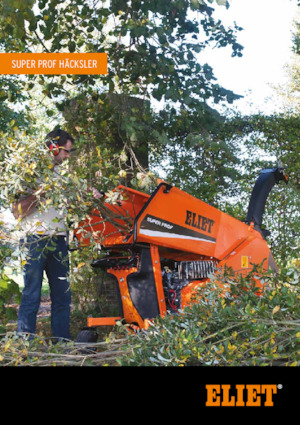 Štěpkovače Eliet Super Prof Max