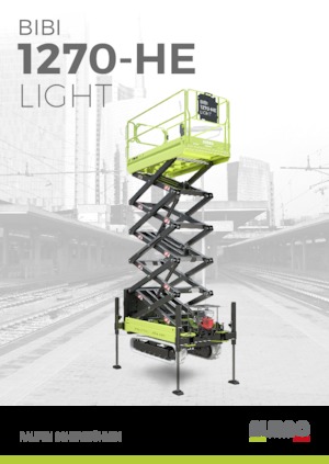 Pásové nůžkové plošiny Almac Bibi 1270-HE 
