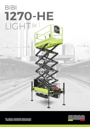 Pásové nůžkové plošiny Almac Bibi 1270-HE 