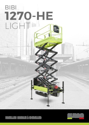 Pásové nůžkové plošiny Almac Bibi 1270-HE 