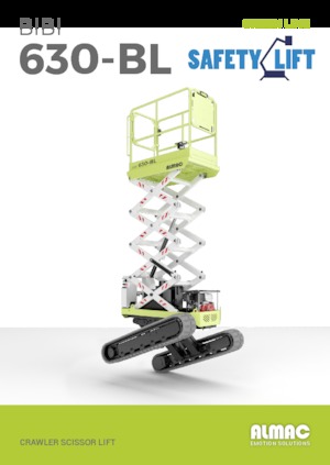 Pásové nůžkové plošiny Almac Bibi 630-BL 