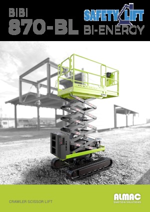 Pásové nůžkové plošiny Almac Bibi 870-BL 