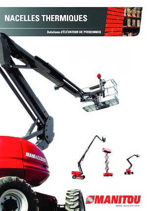 Kolové nůžkové plošiny Manitou 100 SC