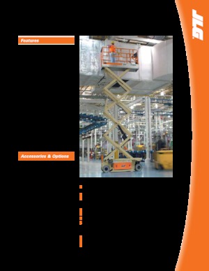 Kolové nůžkové plošiny JLG 2630 ES