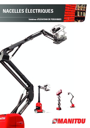 Kolové nůžkové plošiny Manitou 78 SEC