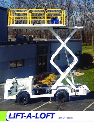 Kolové nůžkové plošiny Lift-A-Loft APX16