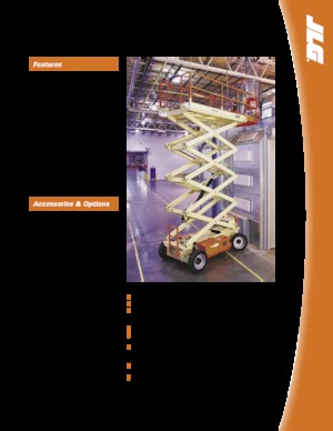 Kolové nůžkové plošiny JLG M4069LE