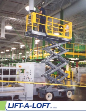 Kolové nůžkové plošiny Lift-A-Loft SPN20