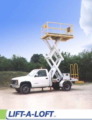 Kolové nůžkové plošiny Lift-A-Loft TMP-15 