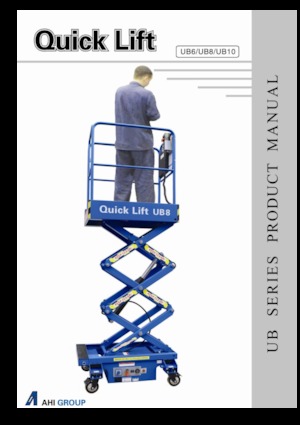 Kolové nůžkové plošiny AHI UB8