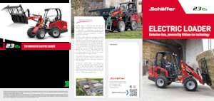 Elektrické kolové nakladače Schäffer 23e 