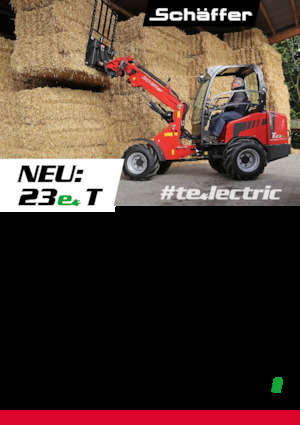 Elektrické kolové nakladače Schäffer 23e T 