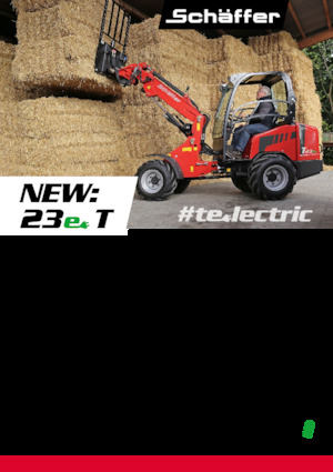 Elektrické kolové nakladače Schäffer 23e T 